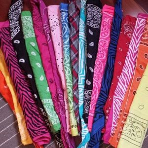 Bundle of bandannas