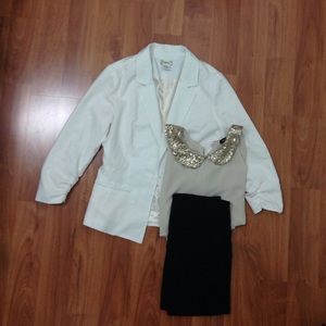 🎉 White blazer