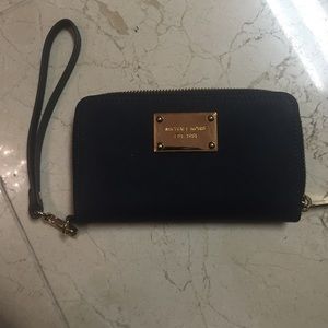 Navy blue Michael Kors wallet