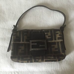 Authentic Fendi mini baguette