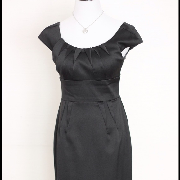 Black cocktail dress