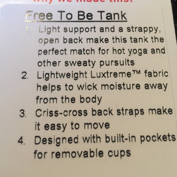 Lululemon VINTAGE (2013) Free To Be Tank Top - Picture 8 of 11