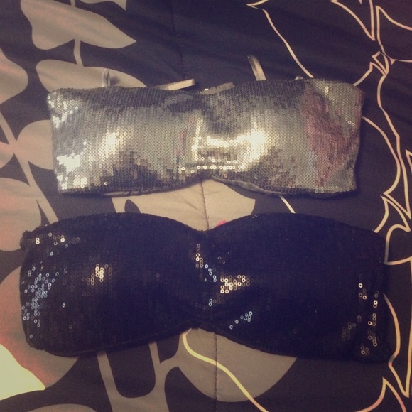 bandeau tops size M
