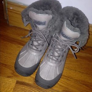 Ugg Grey Adirondack Boots