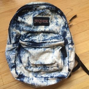 Tie dye Jansport Backpack