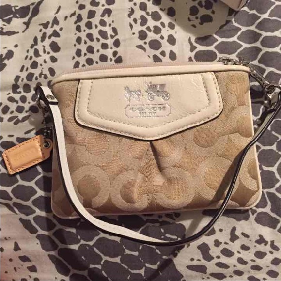 Authentic coach wristlet