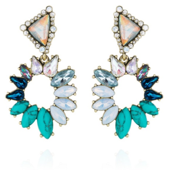 Bora bora statement earrings