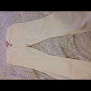 White cordouroy jeans