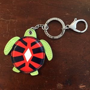 Vera Bradley Turtle Keychain