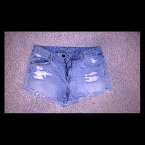 American Eagle jean shorts size 12