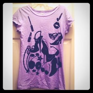 Lauren Moshi graphic tee size L