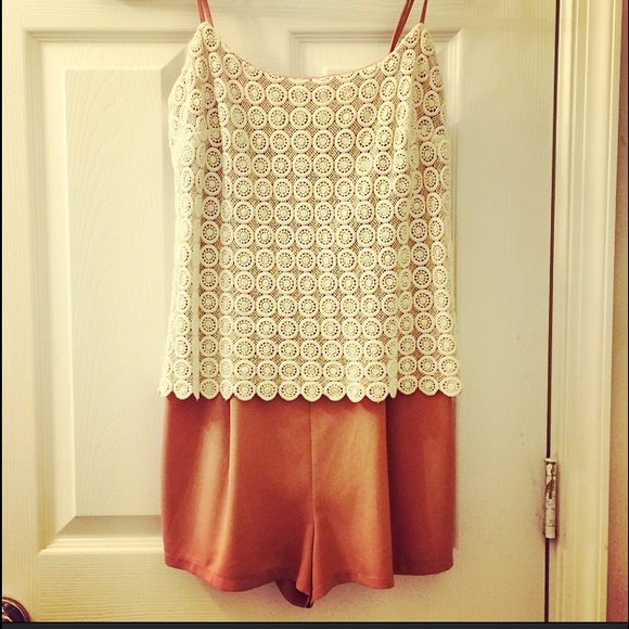 Crochet Tank Romper