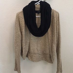 Tan cardigan