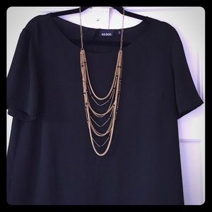 Gold Drop Necklace