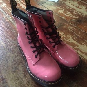 Size 9 Hot Pink 8 Eye Doc Martens (WORN ONCE)