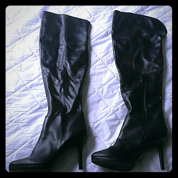 Sexy black Over the Knee Boots SOLD
