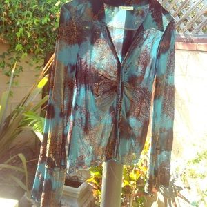 san souci mesh long sleeve.