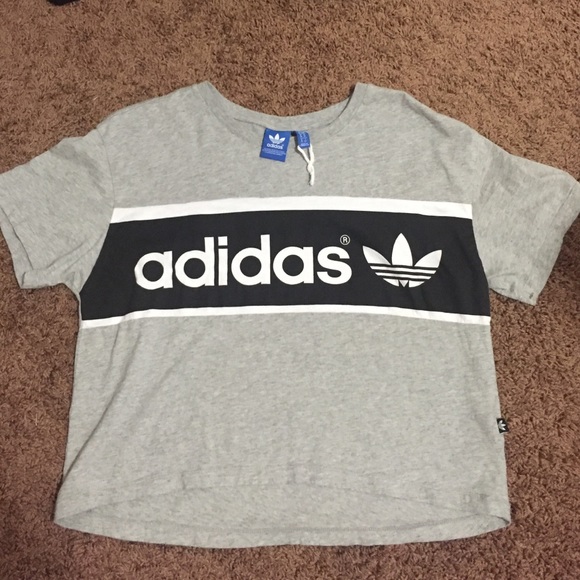 Adidas crop top