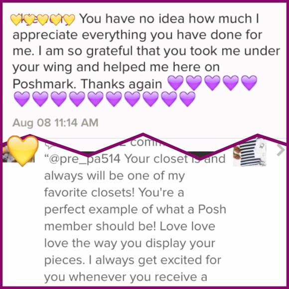 Hey PFFs! I'm on Instagram @clairemaries_closet - Picture 2 of 4