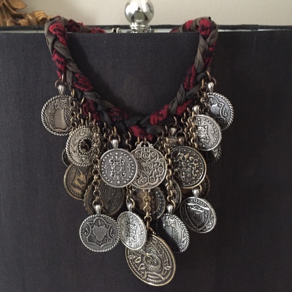 Urban outfitters coin necklace