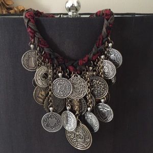 Urban outfitters coin necklace