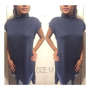 NEW! Nordstrom Navy Blue Blouse