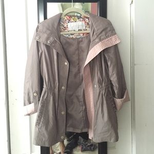 Taupe Rain Jacket