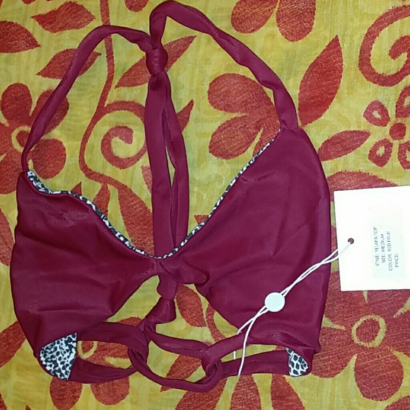 New acacia yelapa red fruit bikini top exclusive - Picture 3 of 4