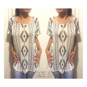 NEW! Nordstrom Bobeau Cute Tribal Tank top