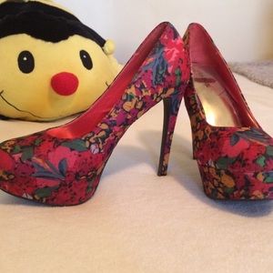 Floral heels!