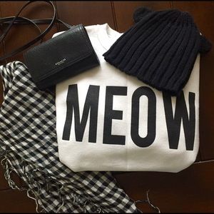 🚫[SOLD]🚫 Zara Black Cat Ears Beanie