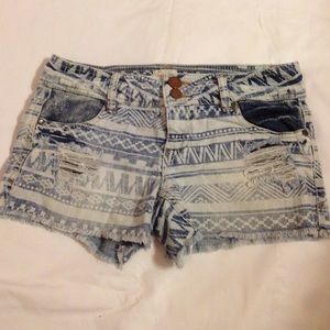 Jean shorts