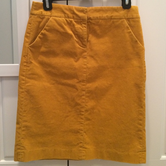 JCREW corduroy pencil skirt