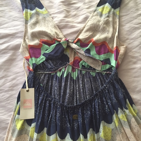๐ Quiksilver Cut Out Sun Dress Surfer Flirty - Picture 4 of 4