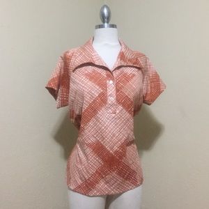 💥💥HP💥💥Vintage top with button up collar 💥HP💥