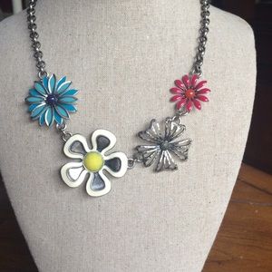 Lucky Brand flower necklace