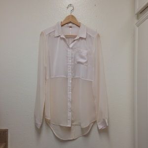 Free People button down