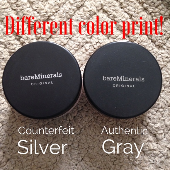 Counterfeit bareMinerals - Picture 2 of 4