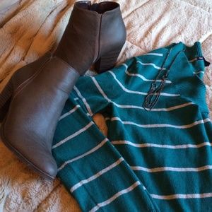 Teal sweater