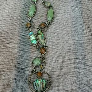 💞Beautiful multi colored stone necklace💕