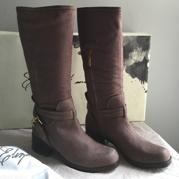 Elizabeth and James Shoes - Elizabeth and James E-Crimp Tall Leather Boots