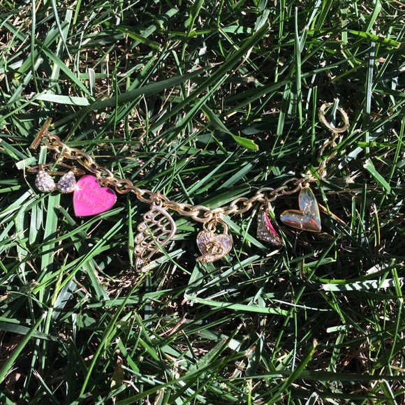 Gold Victoria's Secret Charm Bracelet