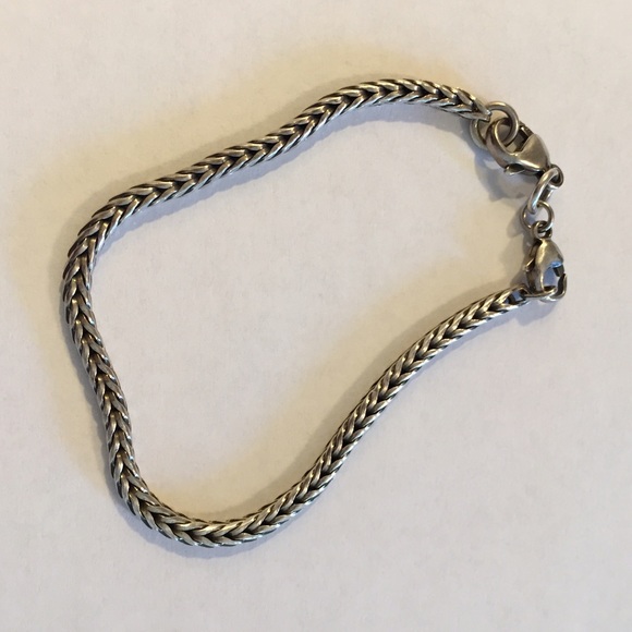 Trollbeads Sterling Silver Bracelet w/ Lock