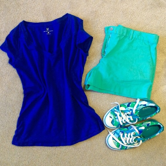GAP Pants - Never worn Teal GAP shorts