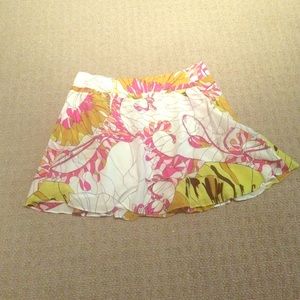 Anthropologie Printed Mini Skirt