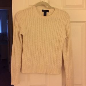 Express cable knit sweater