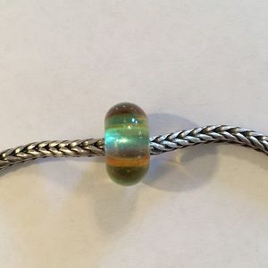 Trollbeads Green Rainbow Bead RETIRED