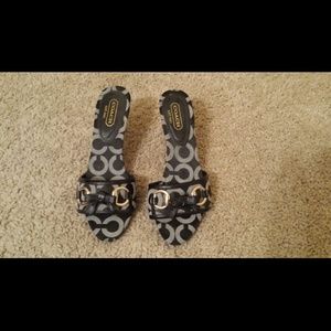 Coach sandals