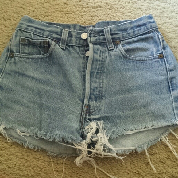Vintage Levi's High Waisted Shorts