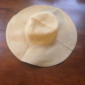 Floppy straw hat purchased from Urban Outfitters